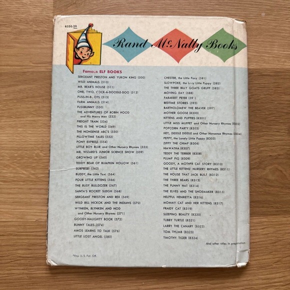 Vintage Sleeping Beauty A Rand McNally Elf Book Storybook Picture Book 1959 - Picture 6 of 8